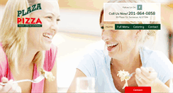 Desktop Screenshot of plazapizzanj.com