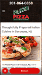 Mobile Screenshot of plazapizzanj.com